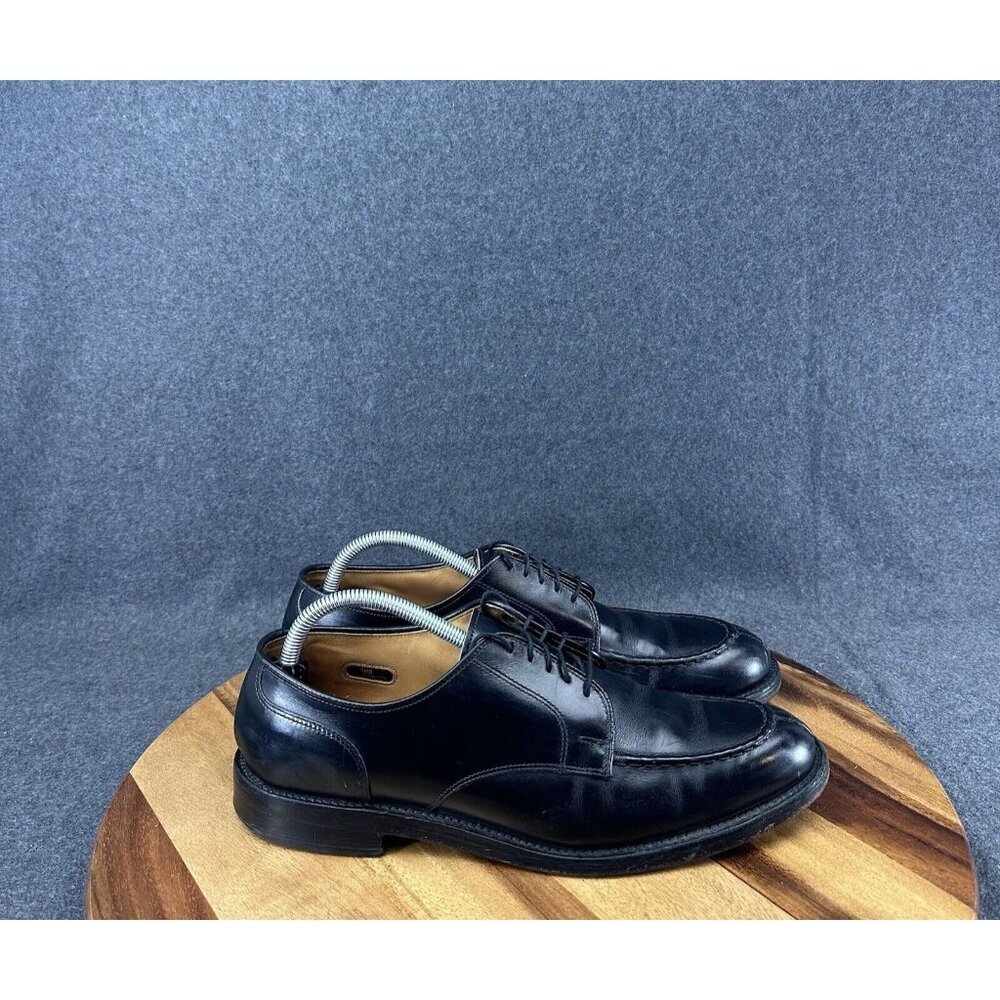 Allen Edmonds Bradley Size‎ 10.5A Split Toe Oxford Shoes, Black.